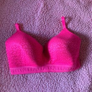 PINK - Wear everywhere lightly lined wireless bra